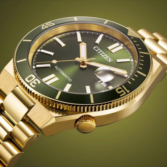 CITIZEN NJ0232-53X HERENHORLOGE STAAL AUTOMAAT TSUYOSA SHORE