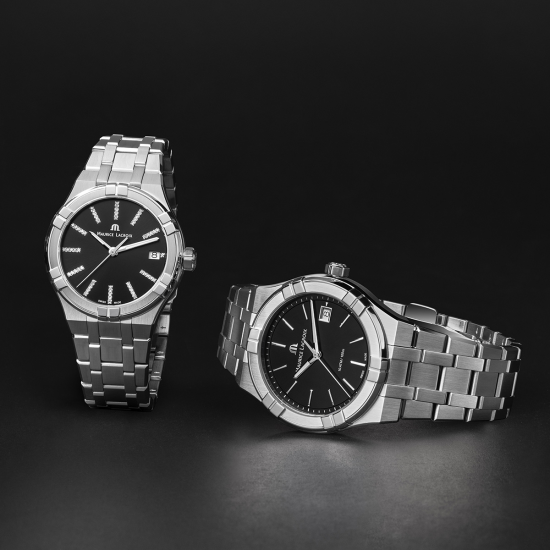 MAURICE LACROIX AI1108-SS002-330-1 HERENHORLOGE AIKON DATE 40MM