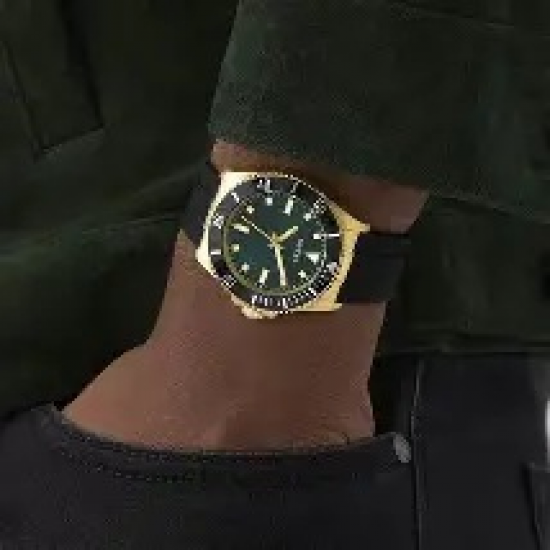 GUESS GW0969G2 HERENHORLOGE VERGULD STAAL CLIFF