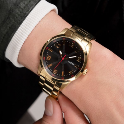 GUESS GW0804G3 HERENHORLOGE VERGULD STAAL MONTE