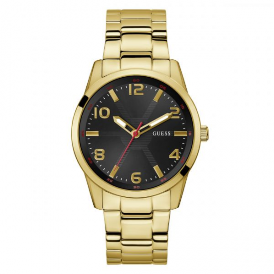 GUESS GW0804G3 HERENHORLOGE VERGULD STAAL MONTE