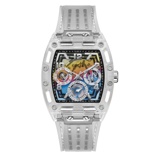 GUESS GW0499G3 HERENHORLOGE KUNSTSTOF STAAL PHOENIX