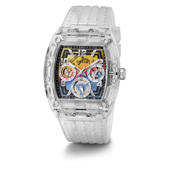 GUESS GW0499G3 HERENHORLOGE KUNSTSTOF STAAL PHOENIX