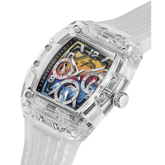 GUESS GW0499G3 HERENHORLOGE KUNSTSTOF STAAL PHOENIX