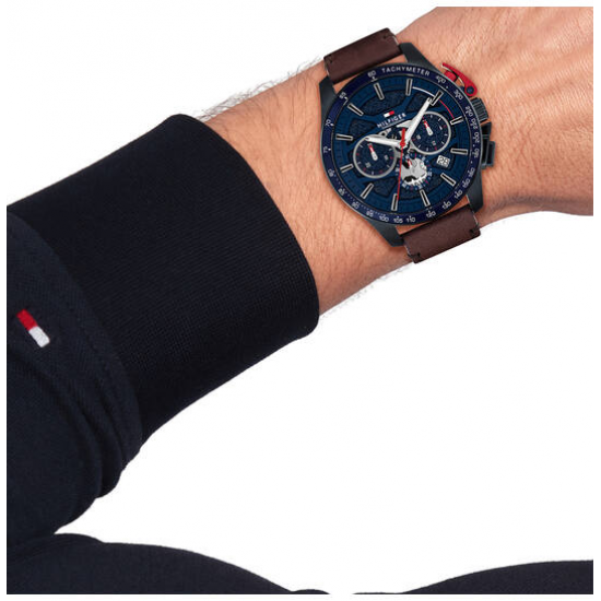 TOMMY HILFIGER TH1792268 HERENHORLOGE STAAL BANK