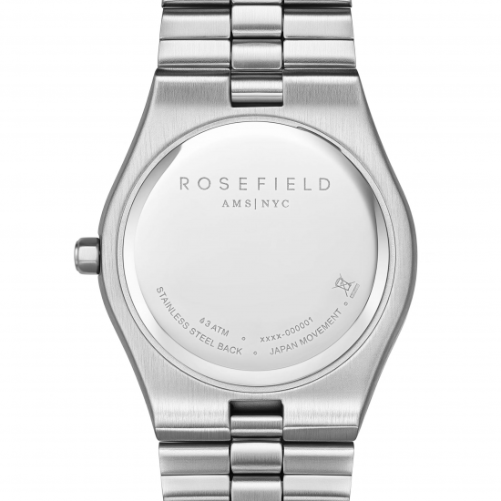 ROSEFIELD SPCSSS-SP03 DAMESHORLOGE STAAL ROSE