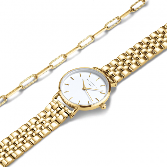 ROSEFIELD 26WGSG-X278 GIFTSET DAMESHORLOGE EN ARMBAND SMALL EDIT