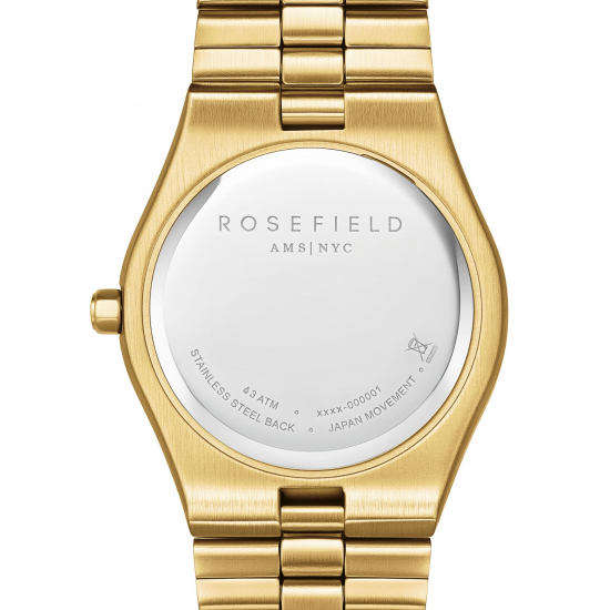 ROSEFIELD SPCGSG-SP01 DAMESHORLOGE VERGULD STAAL ROSE IVORY GOLD