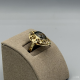 14KT GOUDEN RING MOS-AGAAT