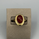 14KT RING CARNEOOL