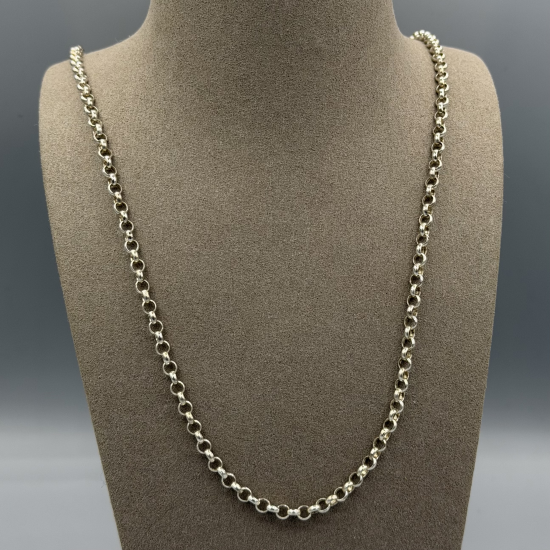 ZILVEREN JASSERON COLLIER