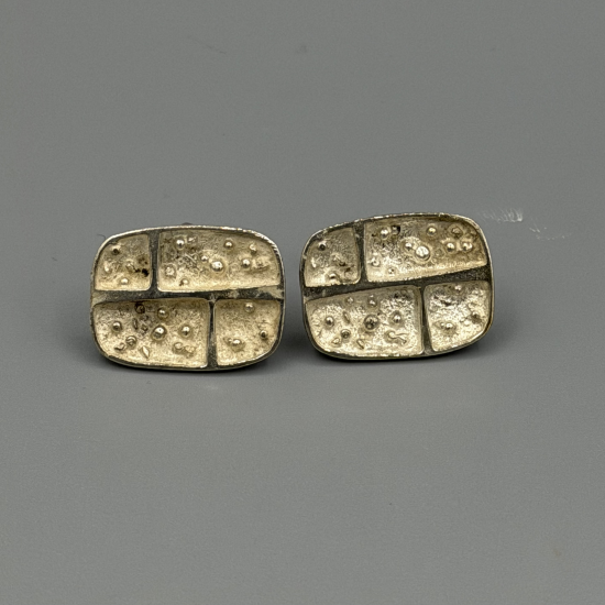 ZILVEREN MANCHET KNOPEN