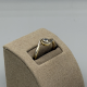 14KT GOUDEN BICOLOR RING MET TOPAAS