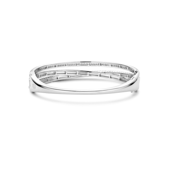 TI SENTO 23094ZI ZILVEREN BANGLE MET ZIRKONIA