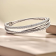 TI SENTO 23094ZI ZILVEREN BANGLE MET ZIRKONIA
