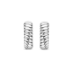TI SENTO 78066SI ZILVEREN OORRINGEN RIBBELS