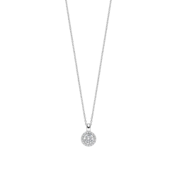 TI SENTO 34123ZI ZILVEREN COLLIER MET ZIRKONIA