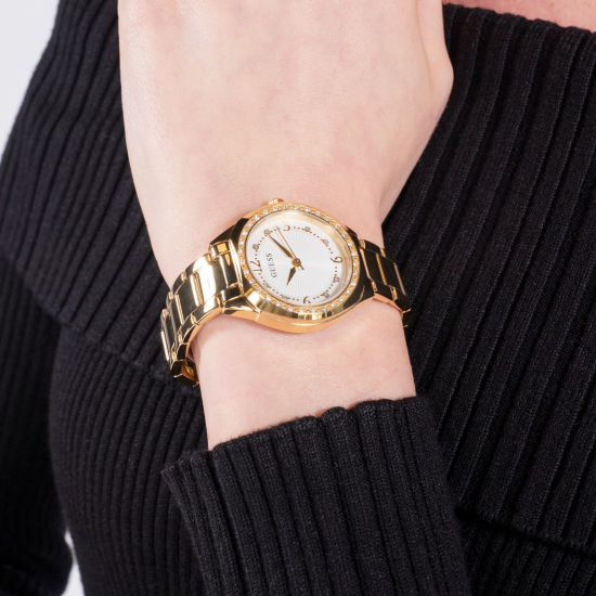 GUESS GW0767L2 DAMESHORLOGE VERGULD STAAL CHARLOTTE