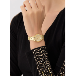GUESS GW0931L2 DAMESHORLOGE VERGULD STAAL MET ZIRKONIA PIXIE