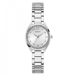 GUESS GW0767L1 DAMESHORLOGE STAAL MET ZIRKONIA CHARLOTTE