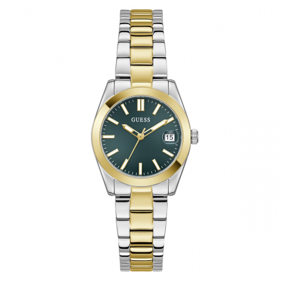 GUESS GW0934L3 DAMESHORLOGE VERGULD STAAL BICOLOR ALICE