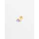 CULET GCJ1293 18K GOUDEN PIERCING MET NATUURLIJKE DIAMANT