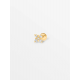 CULET JEWELLERY GCJ1139 18K GOUDEN PIERCING MET NATUURLIJKE DIAMANT NOVA