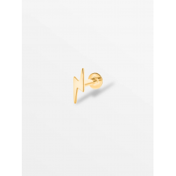 CULET JEWELLERY GCJ3068 18K GOUDEN PIERCING MINI LIGHTNING