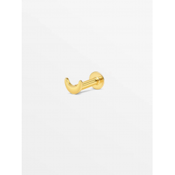CULET JEWELLERY GCJ3065 18K GOUDEN PIERCING MINI MOON