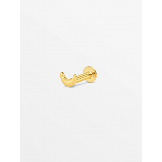 CULET JEWELLERY GCJ3065 18K GOUDEN PIERCING MINI MOON