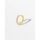 CULET JEWELLERY GCJ0839 18K GOUDEN PIERCING MET NATUURLIJKE DIAMANT ETERNITY MAXI HUGGIE