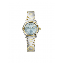 EBEL 1216738 DAMESHORLOGE STAAL/18KT  GOUD SPORT CLASSIC