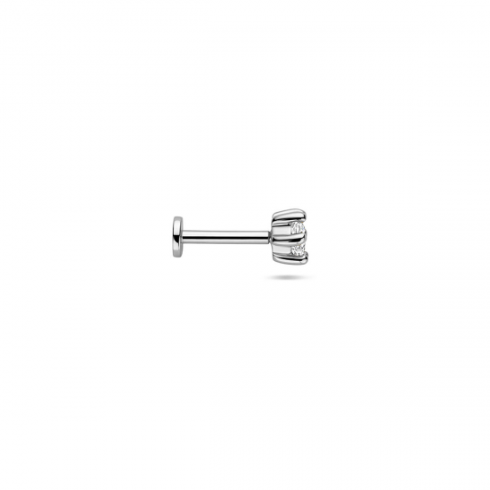 HUISCOLLECTIE 1342167 ZILVEREN PIERCING ZIRKONIA