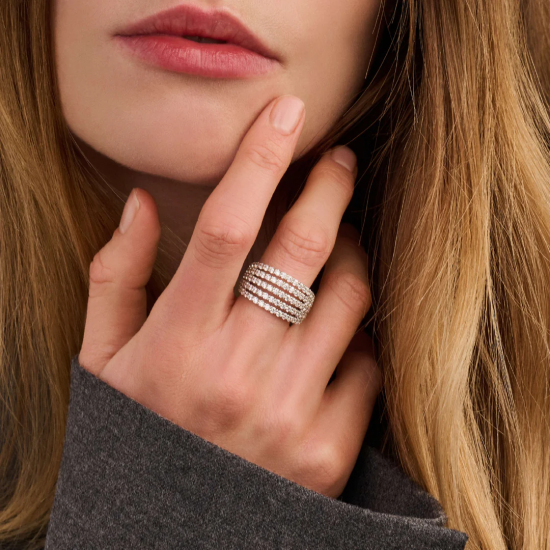 TI SENTO 12425ZI ZILVEREN RING ZIRKONIA