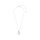 TI SENTO 34121ZY ZILVER VERGULD COLLIER ZIRKONIA