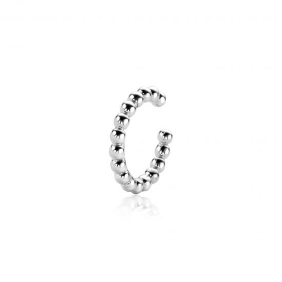 ZINZI ZIO-CUFF2 ZILVEREN CUFF BOLLETJES
