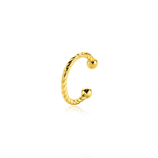 ZINZI ZIO-CUFF3G ZILVEREN VERGULDE CUFF TORS