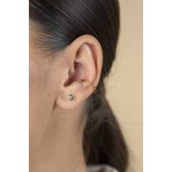 ZINZI ZIO-CUFF3G ZILVEREN VERGULDE CUFF TORS