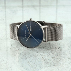 JACOB JENSEN JJ 167 HERENHORLOGE TITANIUM TIMELESS NORDIC