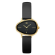 DANISH DESIGN IV15Q1305 DAMESHORLOGE VERGULD STAAL ELVSTEN BLACK
