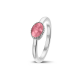 SEE YOU RWS001 ZILVEREN GERHODINEERDE DAMESRING CROWN RING