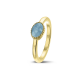 SEE YOU RWS001 ZILVEREN GERHODINEERDE DAMESRING CROWN RING