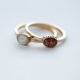SEE YOU RWS001 ZILVEREN GERHODINEERDE DAMESRING CROWN RING