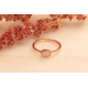 SEE YOU RWS001 ZILVEREN GERHODINEERDE DAMESRING CROWN RING