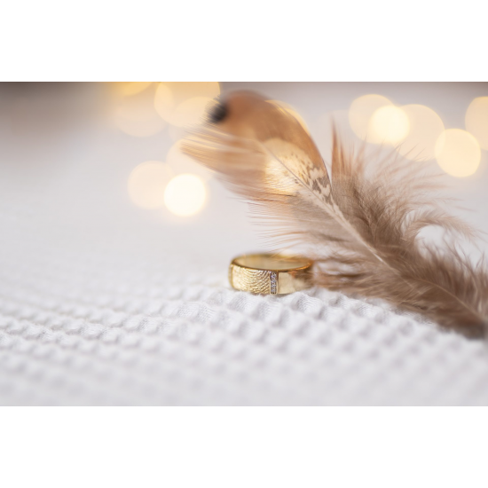 SEE YOU RWS004 ZILVEREN GERHODINEERDE DAMESRING MET ZIRKONIA FINGERPRINT