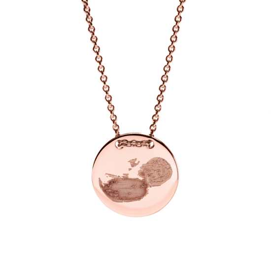 SEE YOU 416S ZILVEREN COLLIER MET HANGER COIN