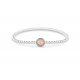SEE YOU BL028_M ZILVEREN ARMBAND ROUND GEM BUBBLE