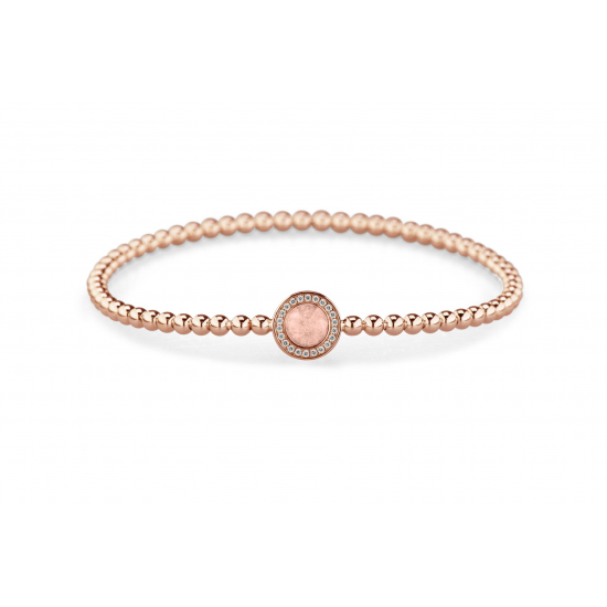SEE YOU BL028_M ZILVEREN ARMBAND ROUND GEM BUBBLE