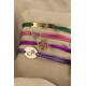 SEE YOU BL018 ARMBAND SATIN CORD HEART