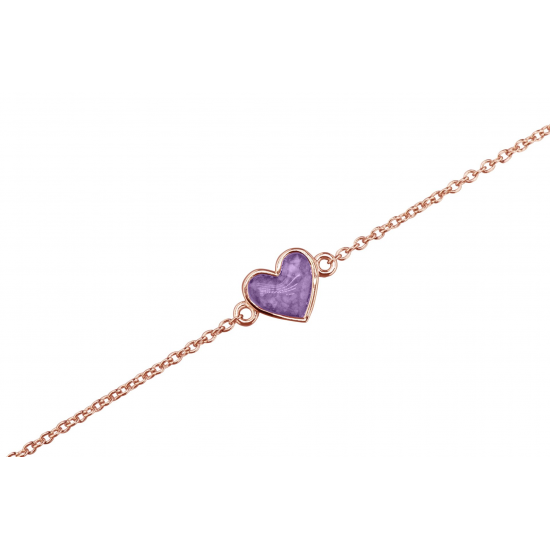 SEE YOU BL025Y 14 KARAAT GOUDEN ARMBAND CHAIN HEART